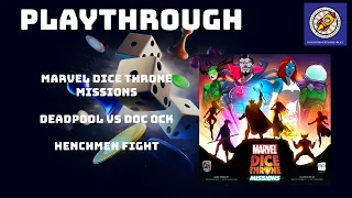 Marvel Dice Throne Mission 1 Playthrough