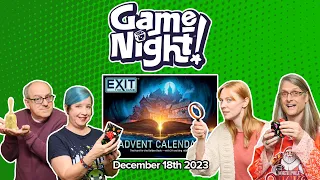 GameNight! 24 Days of Christmas - Exit: The Game Advent Calendar The Hunt for the Golden Book Day 18