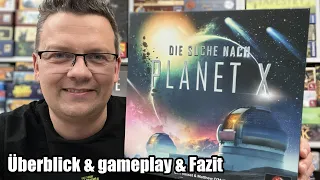Die Suche nach Planet X (Schwerkraft Verlag) - Deduktionspiel und Kennerspiel mit App