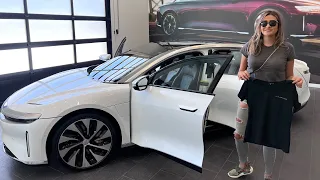 Join Me For A Lucid Air Test Drive Experience! Will I Trade My Porsche Taycan?