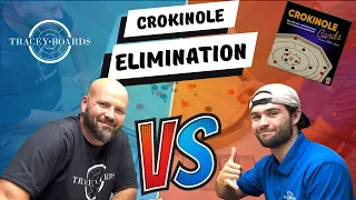 Crokinole Elimination 1 V 1 PLAYTHROUGH
