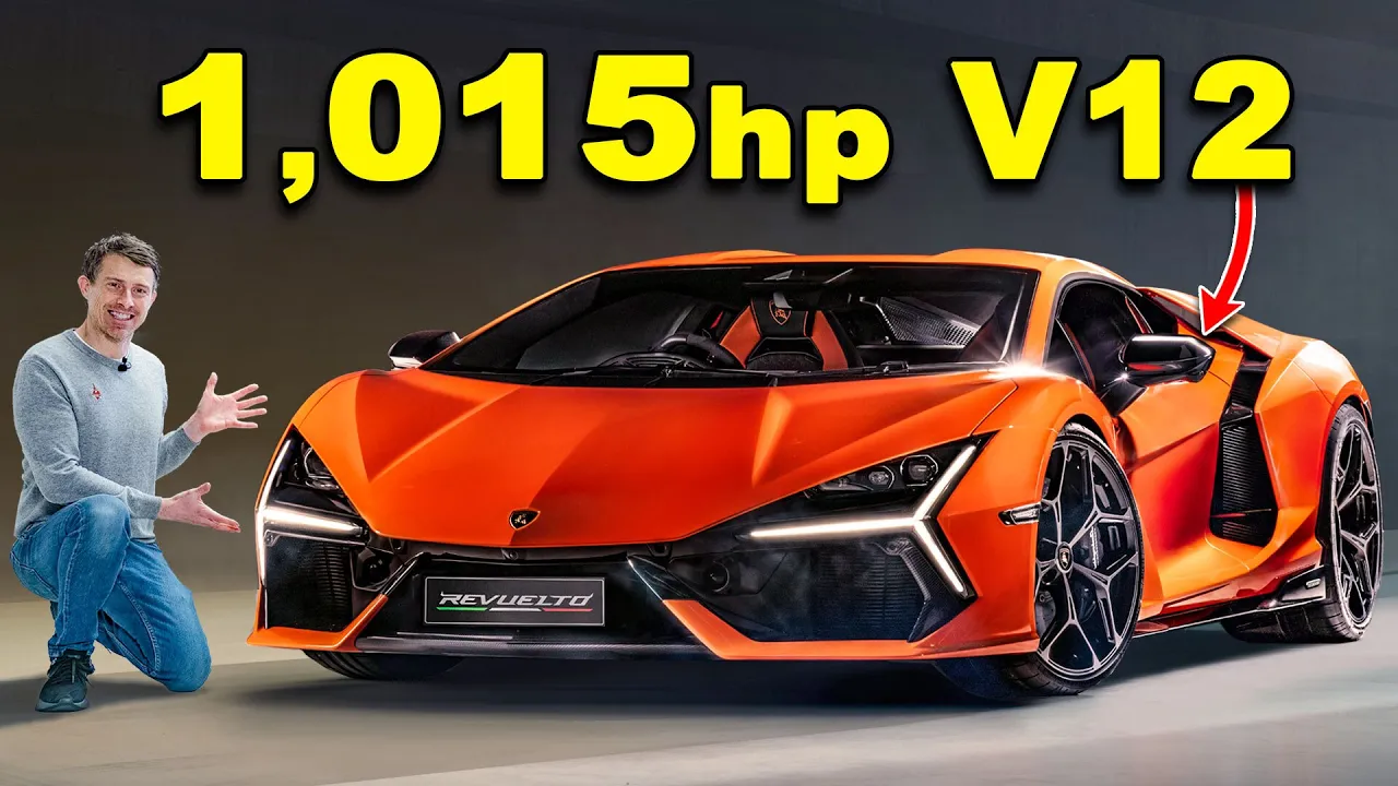 1015hp Lamborghini Revuelto revealed!