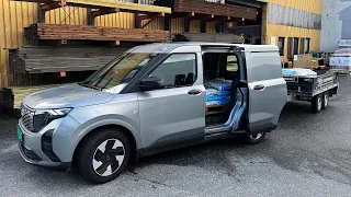 Varebiltest av Ford E-Transit Courier: Større - men bedre?