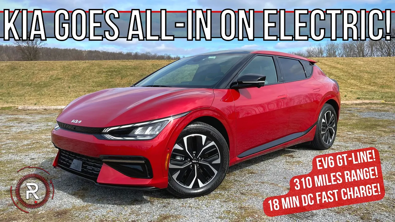 The 2022 Kia EV6 GT-Line Is A Seriously Appealing Electric Sporty Hatch