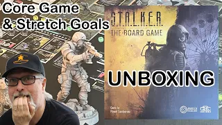 S.T.A.L.K.E.R. | The Board Game | Unboxing the Core Game and all the stretch goals | Awaken Realms