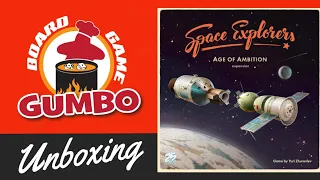 Space Explorers AGE OF AMBITION Unboxing