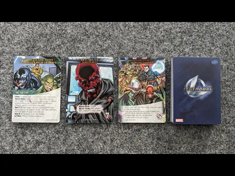 Legendary PLAYTHROUGH (Secret Wars Volume 1, BONUS of 4: Richard/Red Skull Mastermind, Jen as hero)