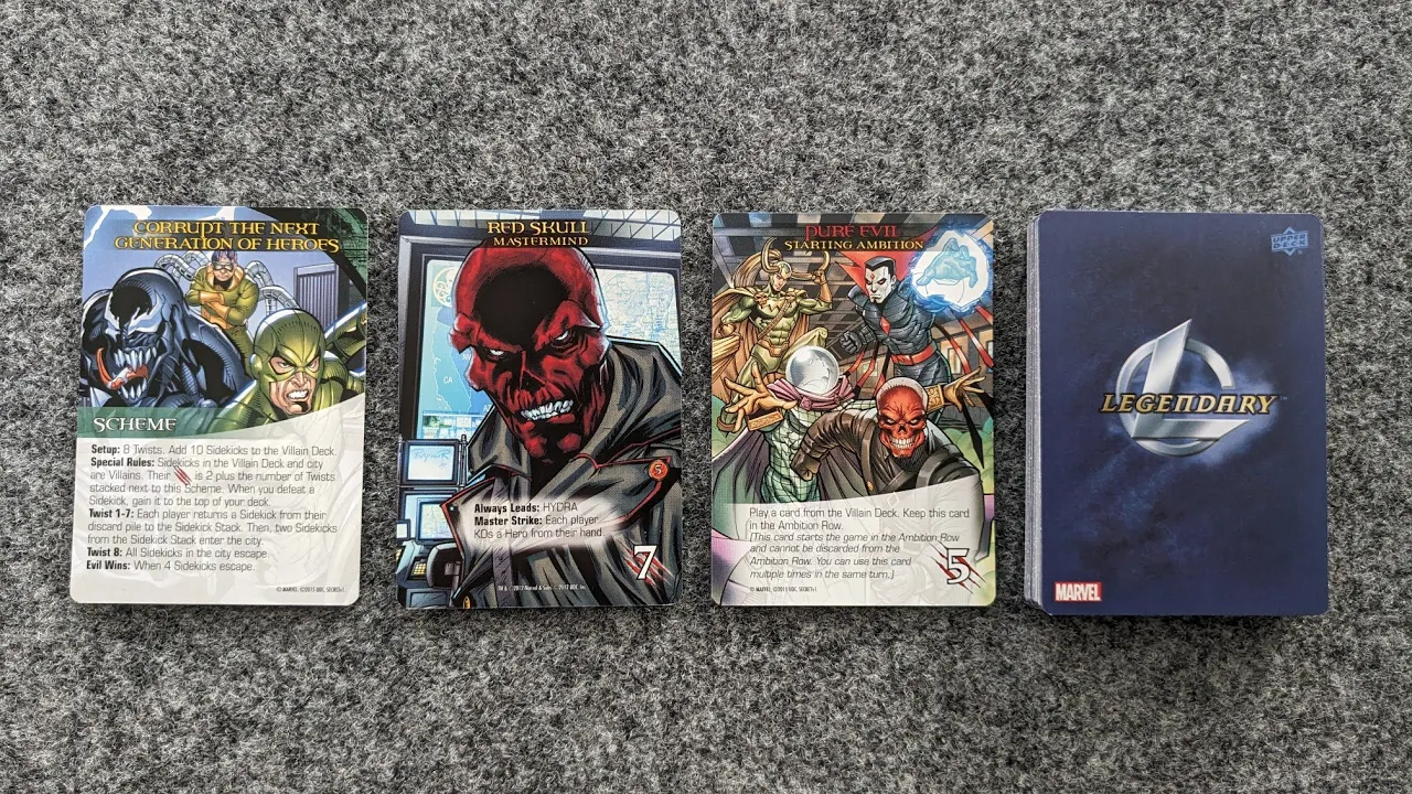 Legendary PLAYTHROUGH (Secret Wars Volume 1, BONUS of 4: Richard/Red Skull Mastermind, Jen as hero)