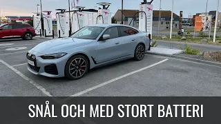 BMW i4 - Räckviddstest! Snål med stort batteri | Elbilsmagasinet