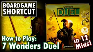 How to Play 7 Wonders Duel – Fast, Clear & Easy | Board Game Shortcut
