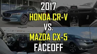 2017 Mazda CX-5 Grand Touring vs. 2017 Honda CR-V EX-L: Faceoff Comparison