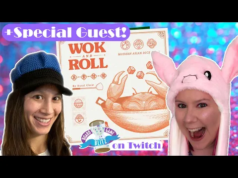 Ambie, Crystal, Sara, and Daryl play Wok and Roll