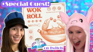 Ambie, Crystal, Sara, and Daryl play Wok and Roll