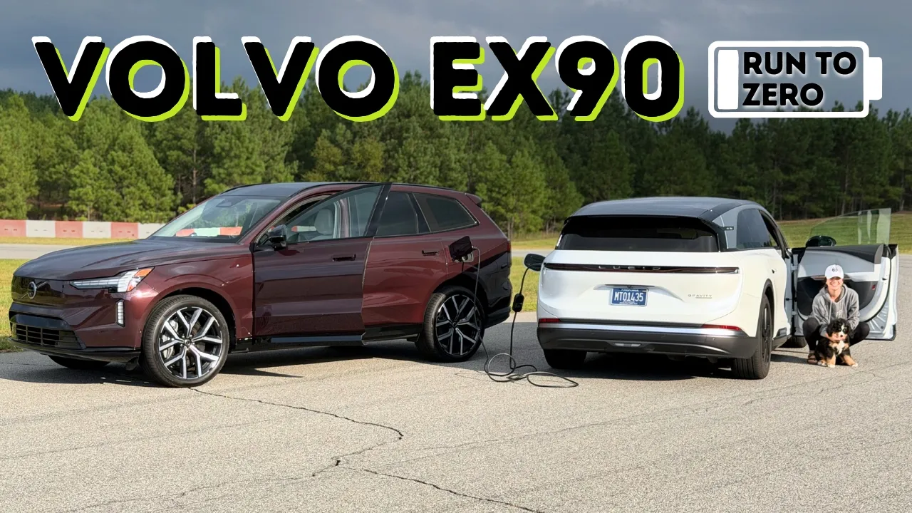 Volvo EX90 Driven Until It Dies! Run To Zero
