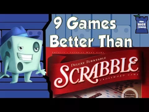 9 Games Better Than Scrabble - with Tom Vasel