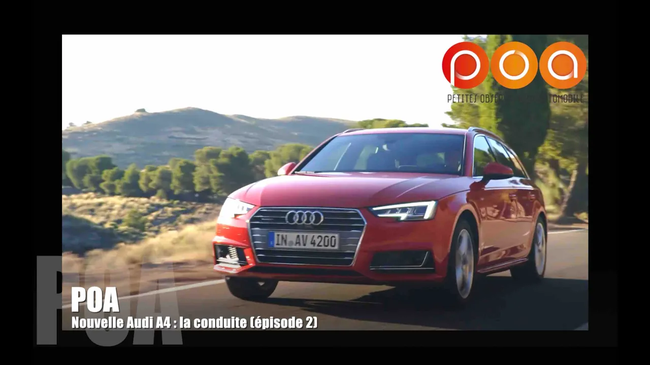 Nouvelle Audi A4 2015 : la conduite - Essai 2/3