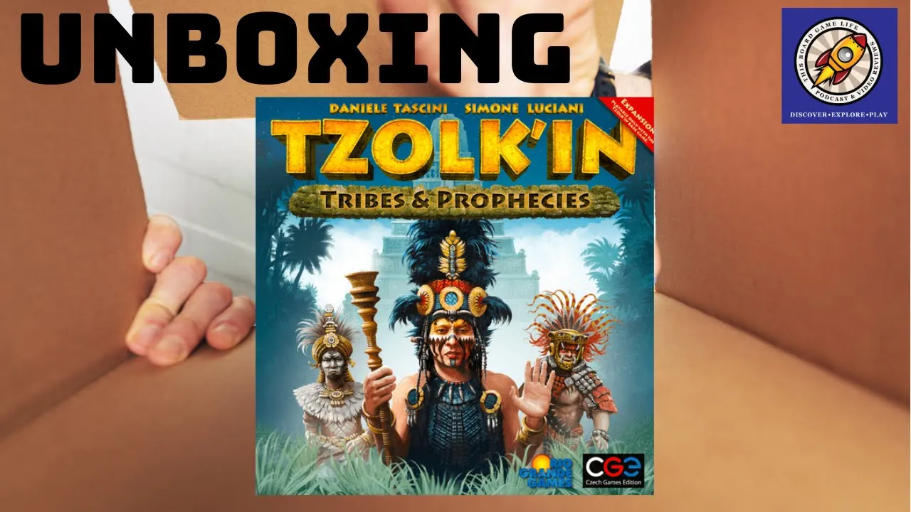 Tzolk'in: The Mayan Calendar – Tribes & Prophecies Unboxing