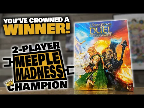 The Meeple Madness 2-Player Board Game Champion!
