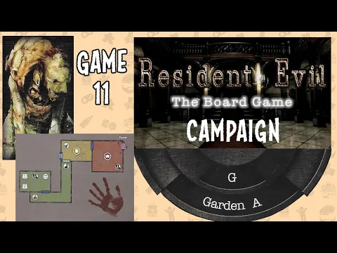 Lisa Trevor Arrives | Gardens A | Resident Evil the Board Game Campaign