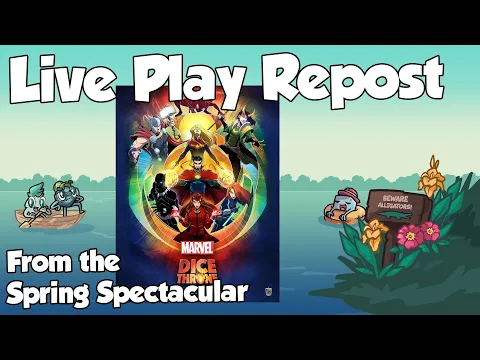 Marvel Dice Throne Live Play