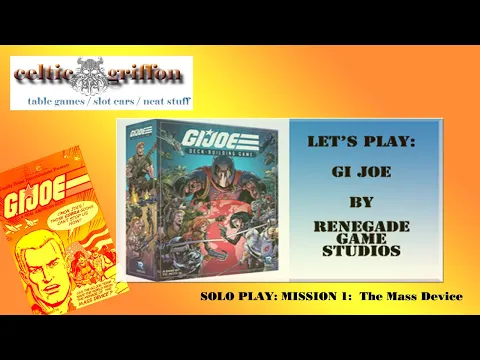 Gi Joe Deck Building Game - Let's Play