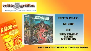 Gi Joe Deck Building Game - Let's Play