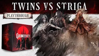 Twins vs Striga | Grimcoven Solo Playthrough | Strategy Commentary (Scenario 5)