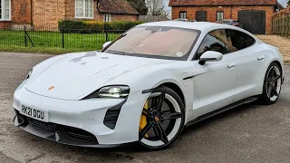 The 761hp Porsche Taycan Turbo S Too Much? Review | 4K