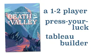 Death Valley - Kickstarter video