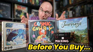 4 New Board Games Reviewed: Everdell Journeys, Frieren & More!