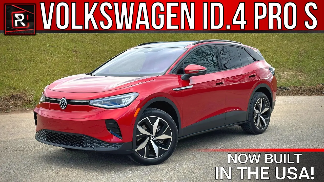 The 2023 Volkswagen ID.4 Pro S Is An Enhanced American Made Electric SUV