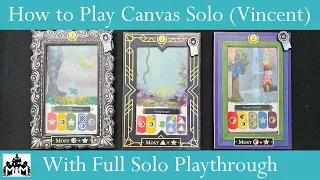 How to Play Canvas Solo (Painting with Vincent) with Full Playthrough