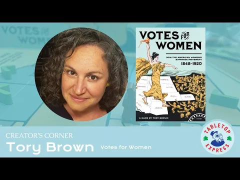 Creator's Corner: Tory Brown (Votes for Women)