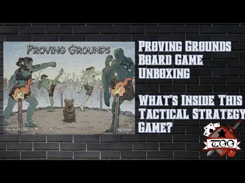 Proving Ground Board Game Unboxing | What’s Inside This Tactical Strategy Game?