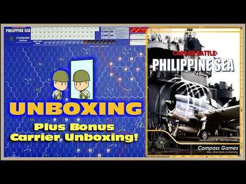 Carrier Battle: Philippine Sea Unboxing