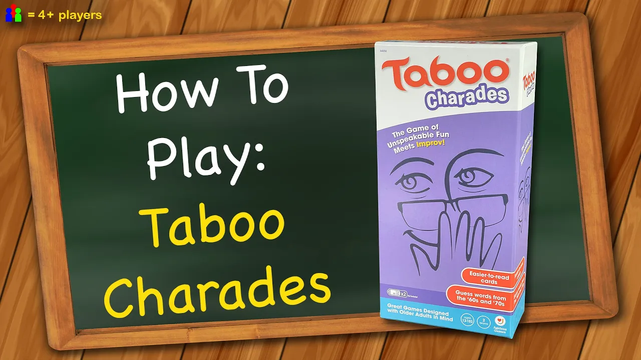How to play Taboo Charades