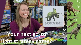 HOLOTYPE: Mesozoic North America | A Light Strategy Game with TONS of Theme