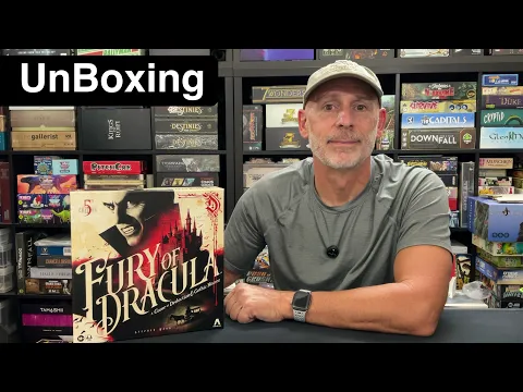 TDG: Fury of Dracula (Fifth Edition) unboxing with Ray