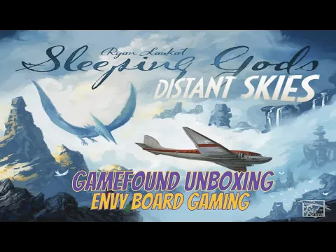 Sleeping Gods Distant Skies Gamefound Unboxing
