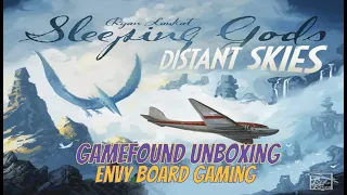 Sleeping Gods Distant Skies Gamefound Unboxing