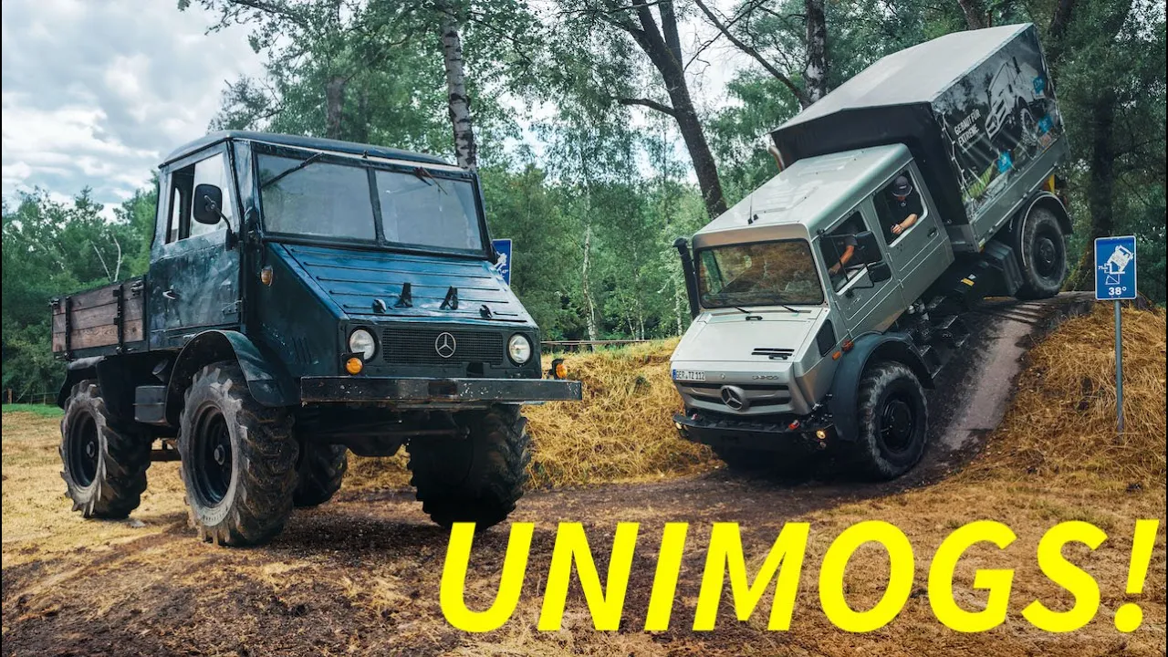 All about Unimogs - old and new 'Mogs driven