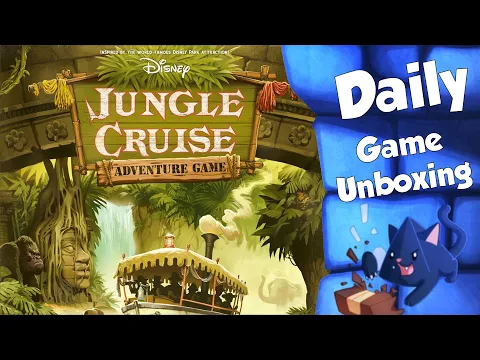 Jungle Cruise Adventure Game - Daily Game Unboxing