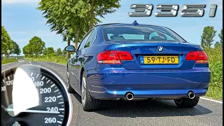 BMW E92 335i N54 MANUAL // SOUND POV & 0-100 100-200 ACCELERATION on AUTOBAHN