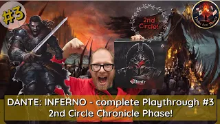 DANTE: INFERNO - complete Playthrough #3 - 2nd Circle Chronicle Phase!