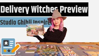 Delivery Witches Preview - A Studio Ghibli Inspired Board Game