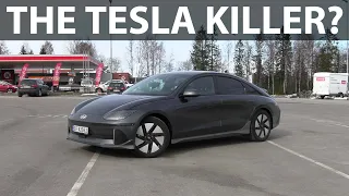 Hyundai Ioniq 6 RWD range test