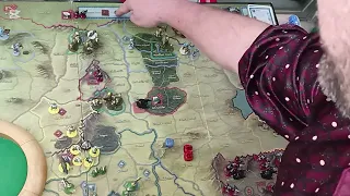 War of the rings board game ( gameplay in greek)