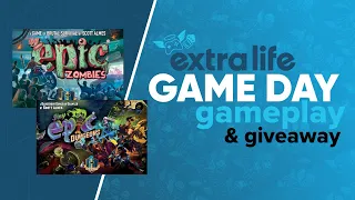 Extra Life Game Day Tiny Epic Zombies & Tiny Epic Dungeons Gameplay & Giveaways | Gamelyn Games