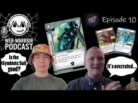 Is the Symbiote Suit Good & Best Heroes to use it @Stretch22_MarvelChampions | Podcast Ep. 10