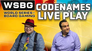 Codenames Live Play with Tom, Joey, and Designers - World Series of Board Gaming 2025